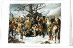 Maréchal de Turenne Asleep on the Eve of the Battle of Turckheim by Charles-Jacques Lebel