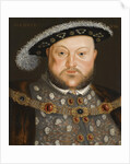 Portrait of King Henry VIII of England by Hans Holbein