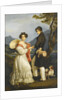 Duke Maximilian Joseph in Bavaria and Ludovika of Bavaria at Schloss Tegernsee by Joseph Karl Stieler
