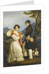 Duke Maximilian Joseph in Bavaria and Ludovika of Bavaria at Schloss Tegernsee by Joseph Karl Stieler