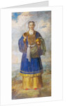 Saint Olga, Princess of Kiev by Ancient Russian frescos