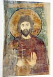 Saint Adrian by Ancient Russian frescos