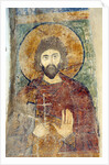 Saint Adrian by Ancient Russian frescos