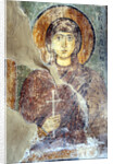 Saint Natalia by Ancient Russian frescos