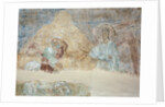 Balaam and the angel by Ancient Russian frescos