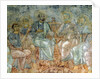 The Descent of the Holy Spirit by Ancient Russian frescos