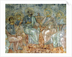 The Descent of the Holy Spirit by Ancient Russian frescos