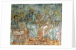 The Descent of the Holy Spirit by Ancient Russian frescos