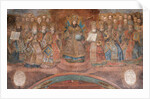 First Council of Nicaea by Ancient Russian frescos
