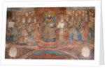 First Council of Nicaea by Ancient Russian frescos