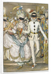 Illustration for book Le Livre de la Marquise by Konstantin Andreyevich Somov