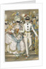 Illustration for book Le Livre de la Marquise by Konstantin Andreyevich Somov