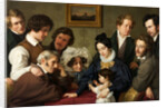 The Schadow Circle. (The Bendemann Family and their Friends) by Eduard Bendemann