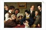 The Schadow Circle. (The Bendemann Family and their Friends) by Eduard Bendemann