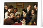 The Schadow Circle. (The Bendemann Family and their Friends) by Eduard Bendemann