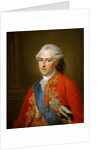 Portrait of the King Louis XV by François-Hubert Drouais