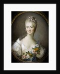 Jeanne Bécu, comtesse Du Barry as Flora by François-Hubert Drouais