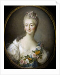 Jeanne Bécu, comtesse Du Barry as Flora by François-Hubert Drouais