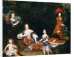 Françoise-Athénaïs de Rochechouart, marquise de Montespan and her children by Anonymous