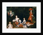 Françoise-Athénaïs de Rochechouart, marquise de Montespan and her children by Anonymous