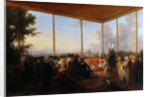 Audience Given in Constantinople by the Grand Vizier Aimali Carac for Francois-Emmanuel Guignard by Francesco Giuseppe Casanova