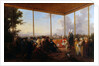 Audience Given in Constantinople by the Grand Vizier Aimali Carac for Francois-Emmanuel Guignard by Francesco Giuseppe Casanova