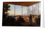 Audience Given in Constantinople by the Grand Vizier Aimali Carac for Francois-Emmanuel Guignard by Francesco Giuseppe Casanova