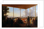 Audience Given in Constantinople by the Grand Vizier Aimali Carac for Francois-Emmanuel Guignard by Francesco Giuseppe Casanova
