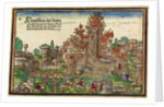 Destruction of the Krögelstein Castle by the Swabian League by Hans Wandereisen