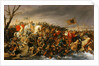 Lothair of France defeats Emperor Otto II on the banks of the Aisne, October 978 by Charles-Barthelemy-Jean Durupt