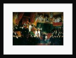 Louis-Philippe I is sworn in as king before the Chamber of Deputies, 9th August 1830 by Eugène Devéria