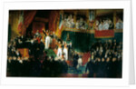 Louis-Philippe I is sworn in as king before the Chamber of Deputies, 9th August 1830 by Eugène Devéria