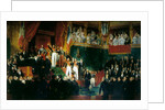 Louis-Philippe I is sworn in as king before the Chamber of Deputies, 9th August 1830 by Eugène Devéria