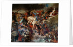 The Battle of Taillebourg, 21st July 1242 by Eugène Delacroix
