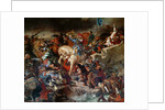 The Battle of Taillebourg, 21st July 1242 by Eugène Delacroix