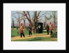 The Daughter of the English Ambassador Riding in a Palanquin by Fausto Zonaro