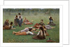 After the Game by Fausto Zonaro