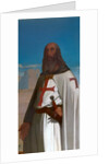 Jacques de Molay, Grand Master of the Knights Templar by Eugène Emmanuel Amaury-Duval