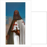 Jacques de Molay, Grand Master of the Knights Templar by Eugène Emmanuel Amaury-Duval