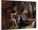 Inês de Castro with Her Children at the Feet of Afonso IV, King of Portugal, 1335 by Eugénie Servières