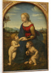 Madonna and Child with Saint John the Baptist (La belle jardinière) by Raphael