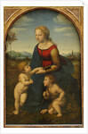 Madonna and Child with Saint John the Baptist (La belle jardinière) by Raphael