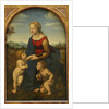 Madonna and Child with Saint John the Baptist (La belle jardinière) by Raphael