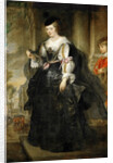 Hélène Fourment with a Carriage by Pieter Paul Rubens