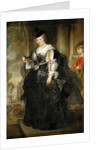 Hélène Fourment with a Carriage by Pieter Paul Rubens