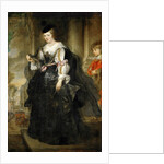 Hélène Fourment with a Carriage by Pieter Paul Rubens