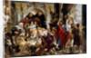 Christ Driving the Money Changers from the Temple by Jacob Jordaens