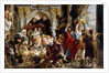 Christ Driving the Money Changers from the Temple by Jacob Jordaens