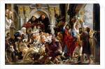 Christ Driving the Money Changers from the Temple by Jacob Jordaens
