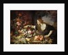 Woman taking fruit by Abraham Brueghel